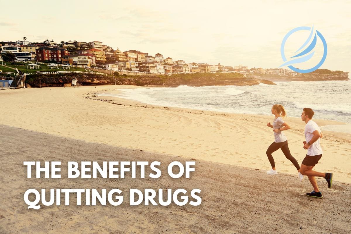 Reap the positive benefits of quitting drugs like an improved health and stronger relationships.