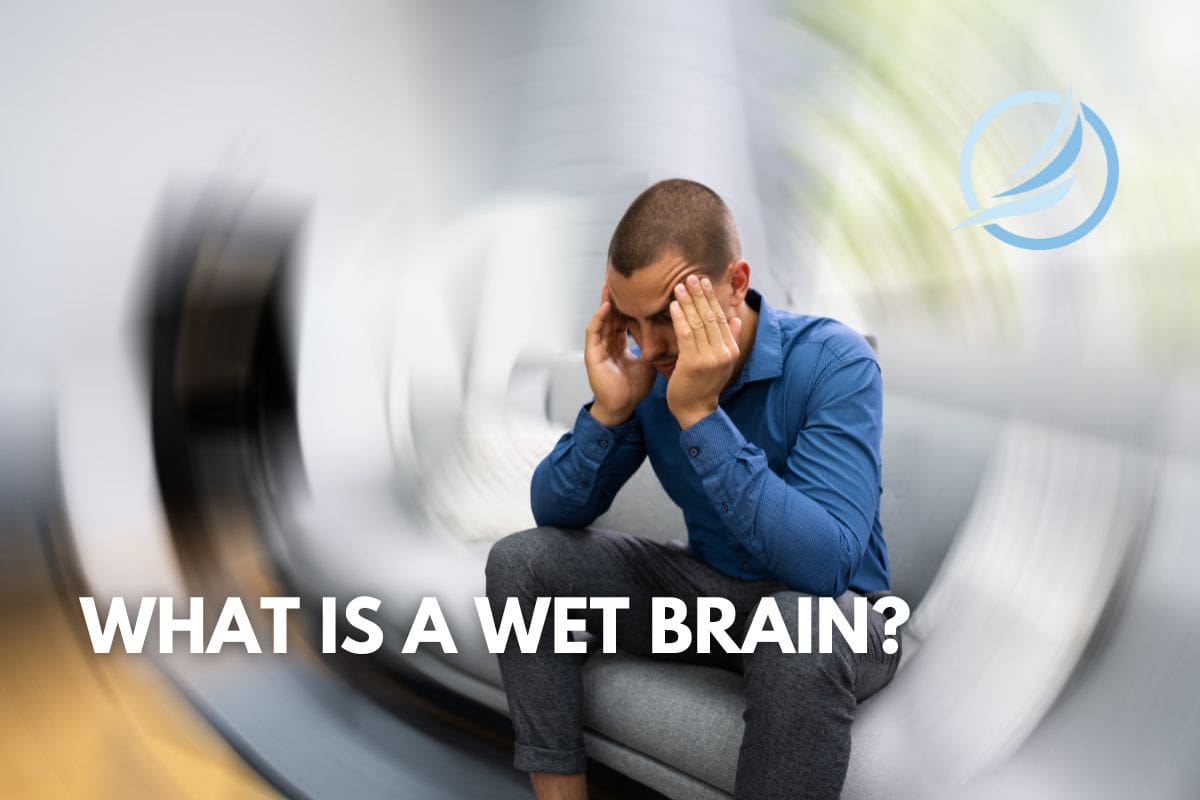 an image of a male experiencing wet brain symptoms and discovering the cause and treatment symptoms to what is wet brain.