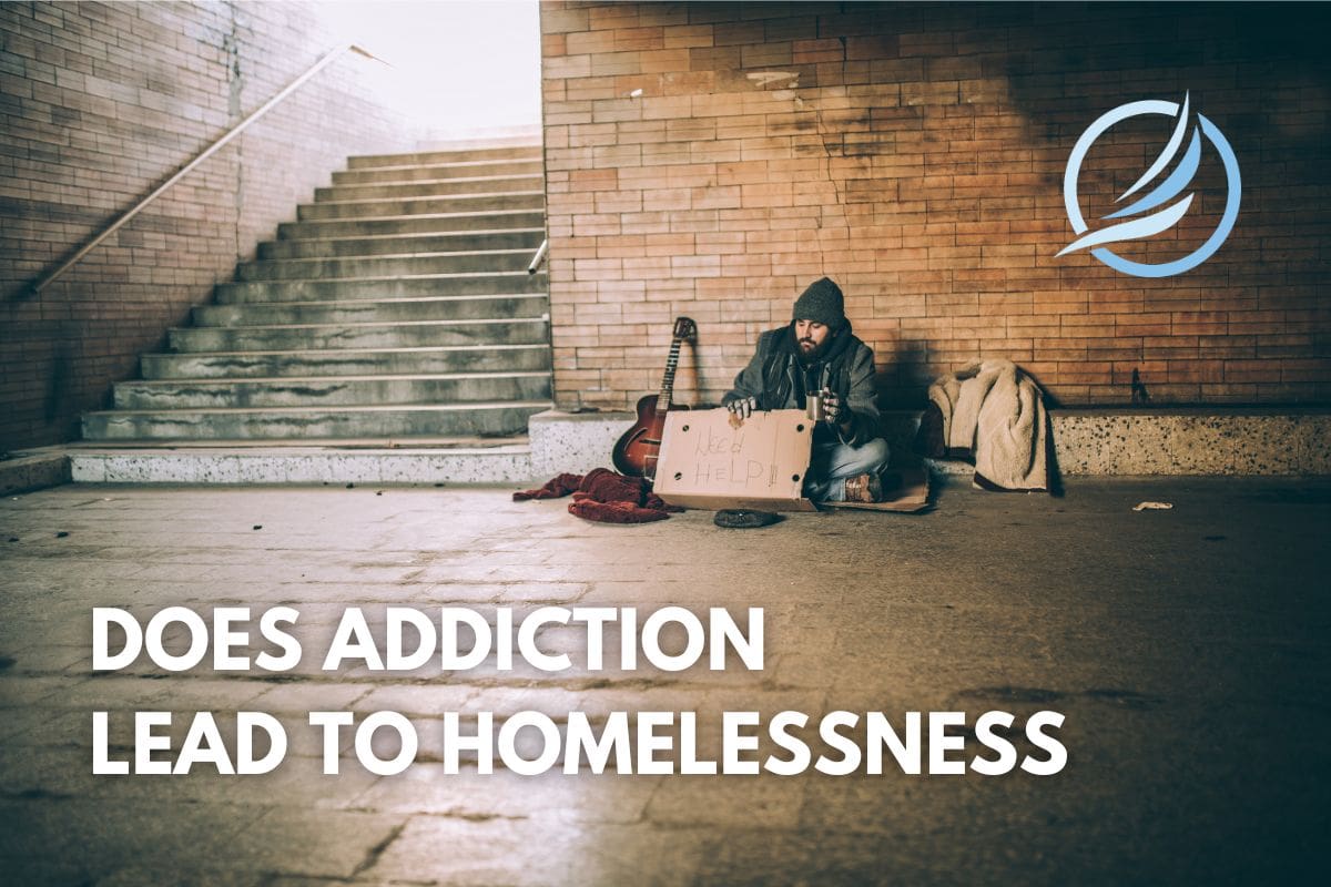 does addiction lead to homelessness